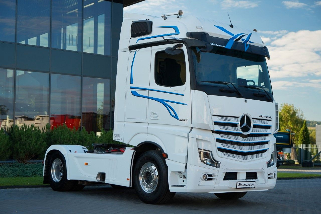 Mercedes-Benz ACTROS 1853 / BIG SPACE / HYDRAULIKA DWUOBWODOWA - Cabeza tractora: foto 1 Mercedes-Benz ACTROS 1853 / BIG SPACE / HYDRAULIKA DWUOBWODOWA - Cabeza tractora: foto 1