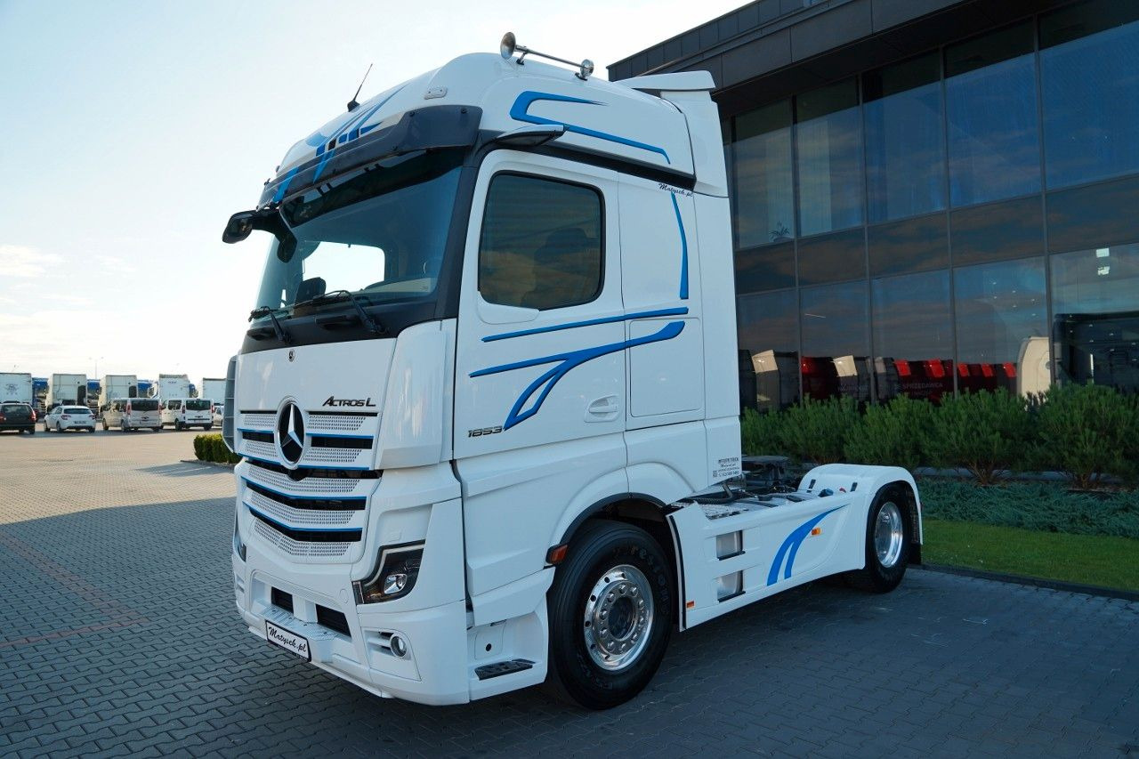 Mercedes-Benz ACTROS 1853 / BIG SPACE / HYDRAULIKA DWUOBWODOWA - Cabeza tractora: foto 5 Mercedes-Benz ACTROS 1853 / BIG SPACE / HYDRAULIKA DWUOBWODOWA - Cabeza tractora: foto 5