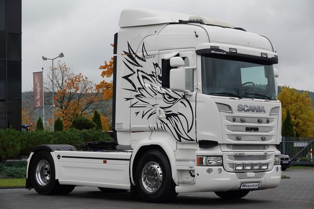 Scania R 580 / V8 / RETARDER / CAŁA NA PODUSZKACH - Cabeza tractora: foto 1 Scania R 580 / V8 / RETARDER / CAŁA NA PODUSZKACH - Cabeza tractora: foto 1