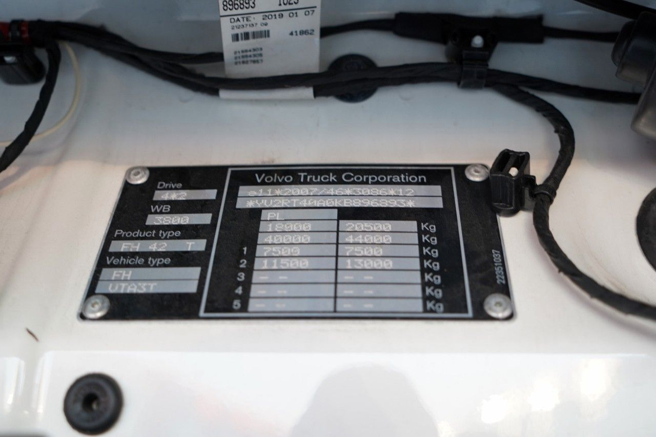 Cabeza tractora Volvo FH 500 / 2019 ROK: foto 17