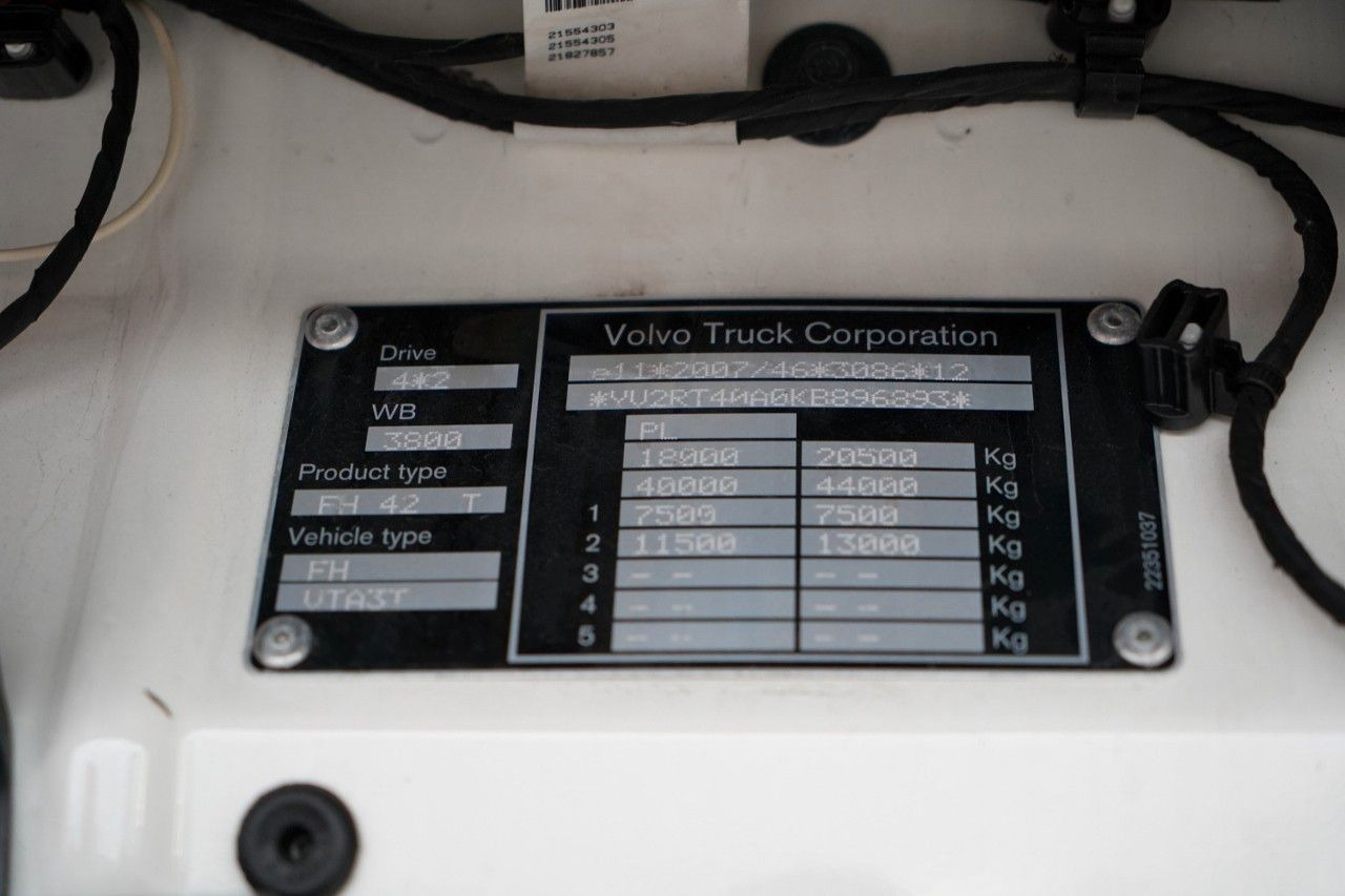 Cabeza tractora Volvo FH 500 / PO KONTRAKCIE SERWISOWYM / SPROWADZONY: foto 18
