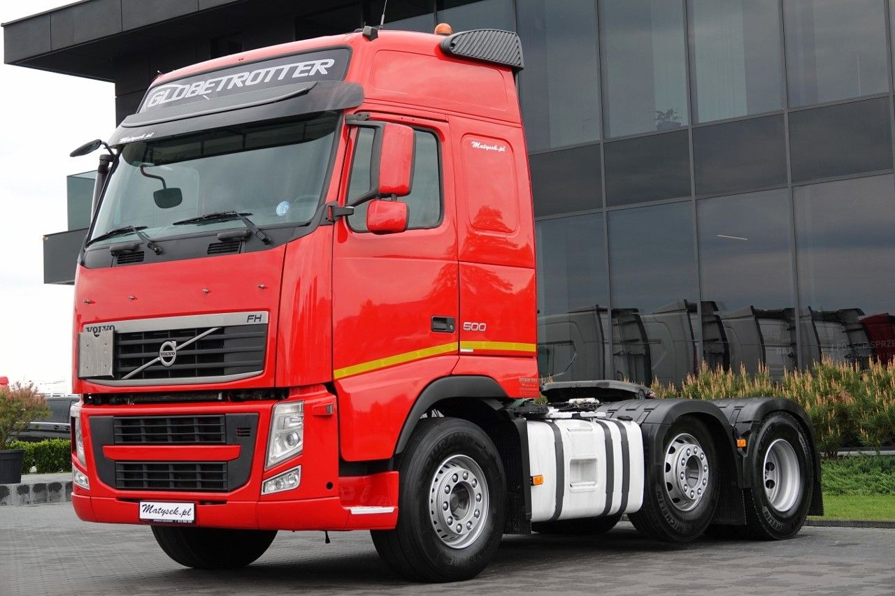 Volvo FH 500 / PUSHER / 3 Osiowy ciągnik siodłowy / P - Cabeza tractora: foto 1 Volvo FH 500 / PUSHER / 3 Osiowy ciągnik siodłowy / P - Cabeza tractora: foto 1