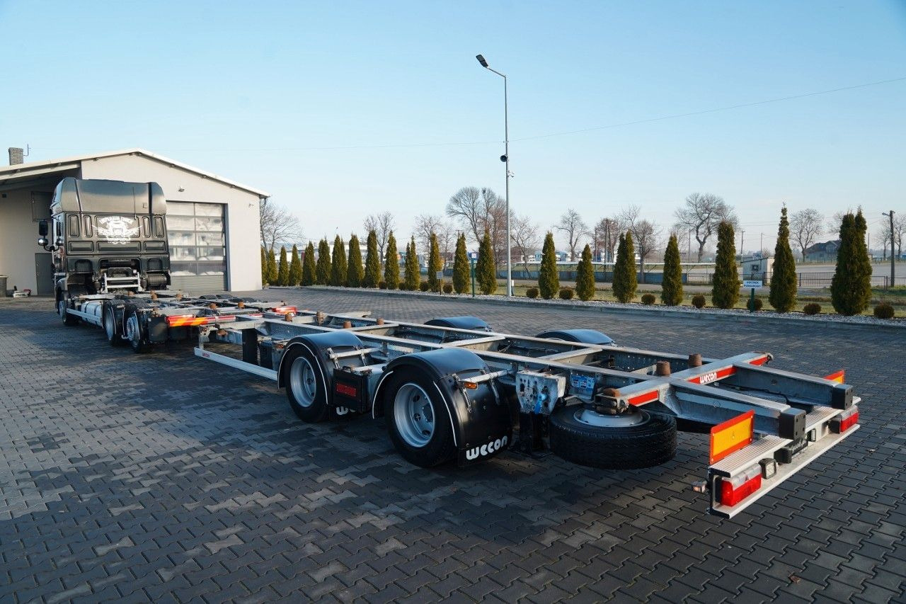 DAF XF 480 / BDF / 6X2 / ZESTAW TANDEM / SSC / I-PAR - Camión portacontenedore/ Intercambiable: foto 2 DAF XF 480 / BDF / 6X2 / ZESTAW TANDEM / SSC / I-PAR - Camión portacontenedore/ Intercambiable: foto 2