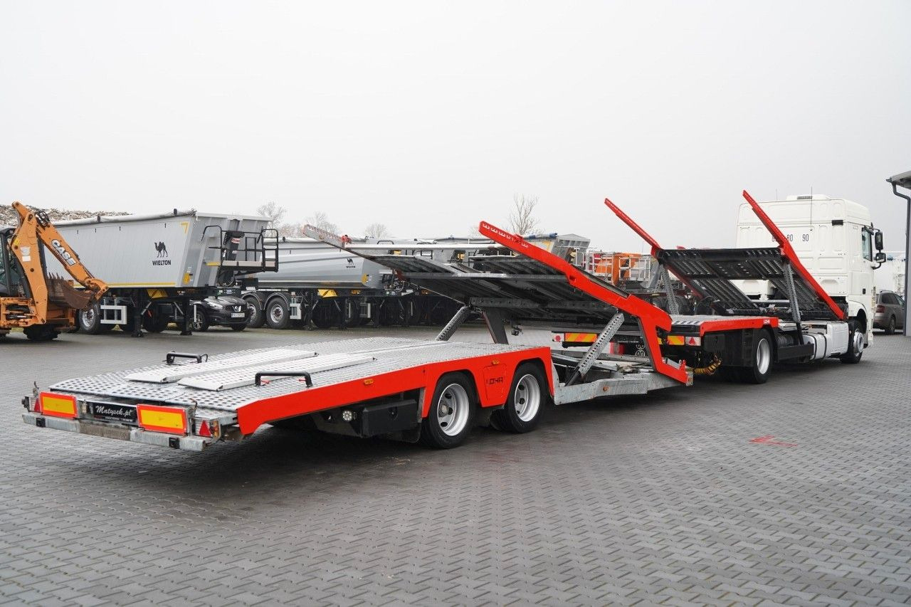 DAF XF 480 / LORA / LOHR / 16,5 M / 4 DOSTAWCZAKI / - Camión portavehículos: foto 4 DAF XF 480 / LORA / LOHR / 16,5 M / 4 DOSTAWCZAKI / - Camión portavehículos: foto 4