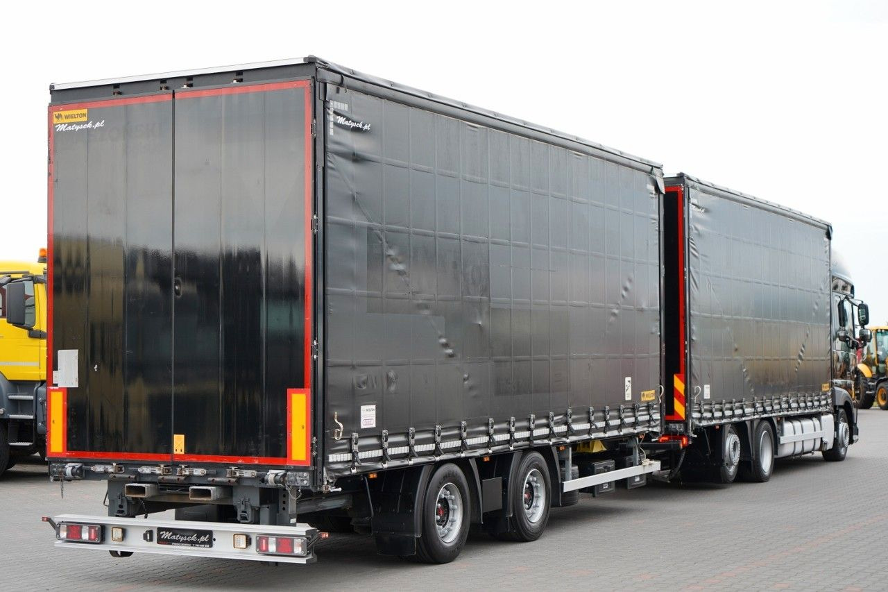 DAF XF 480 / ZESTAW TANDEM / 120 M3 / PRZEJAZDOWY / - Camión lona: foto 4 DAF XF 480 / ZESTAW TANDEM / 120 M3 / PRZEJAZDOWY / - Camión lona: foto 4