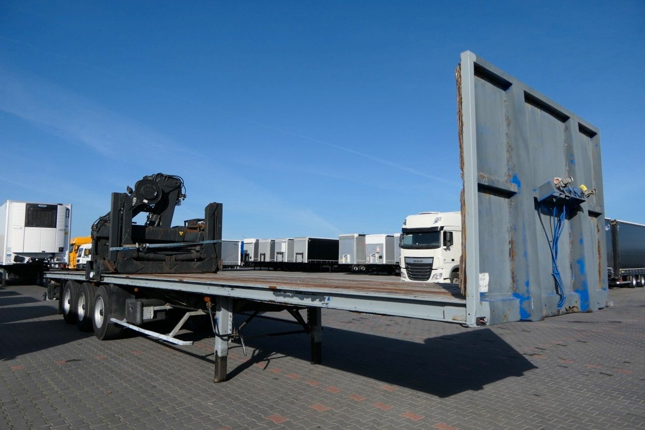 Semirremolque plataforma/ Caja abierta Kaiser PLATFORM/FOR BUILDING/CRANE HIAB /STRONG-FLOOR: foto 8