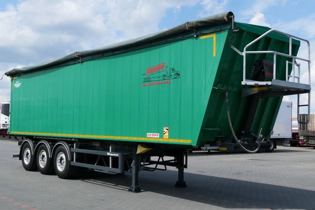 Kempf WYWROTKA 60m3 / 2018 ROK / KLAPO DRZWI / OŚ PODN - Semirremolque lona: foto 1 Kempf WYWROTKA 60m3 / 2018 ROK / KLAPO DRZWI / OŚ PODN - Semirremolque lona: foto 1