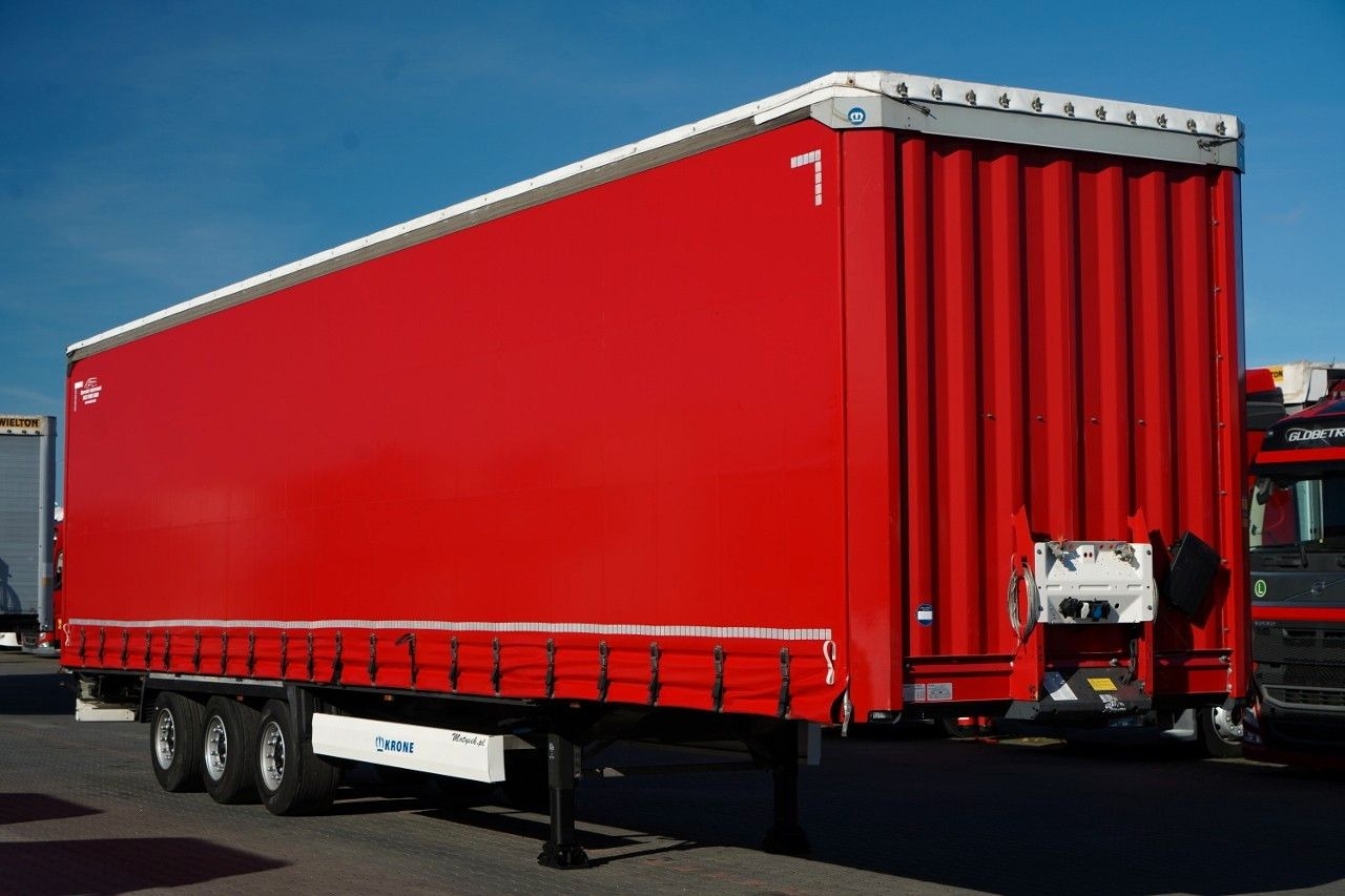 Krone FIRANKA / MEGA / 2018 / OŚ PODNOSZONA / LOW DECK - Semirremolque lona: foto 1 Krone FIRANKA / MEGA / 2018 / OŚ PODNOSZONA / LOW DECK - Semirremolque lona: foto 1
