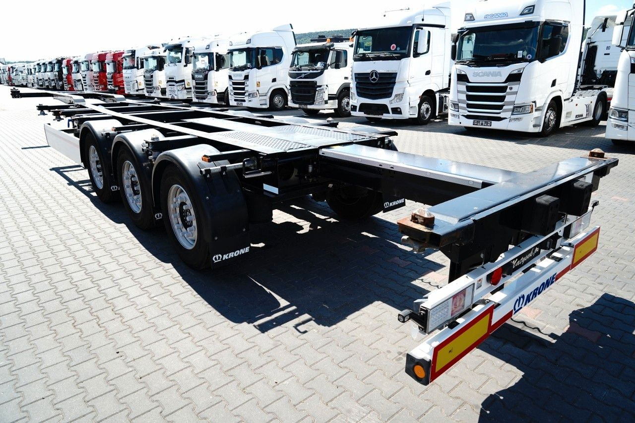 Krone / NACZEPA PODKONTENEROWA / MAŁO UŻYWANA / UNIWER - Semirremolque portacontenedore/ Intercambiable: foto 4 Krone / NACZEPA PODKONTENEROWA / MAŁO UŻYWANA / UNIWER - Semirremolque portacontenedore/ Intercambiable: foto 4