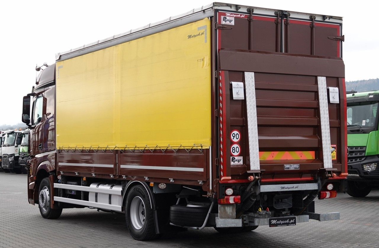 Mercedes-Benz ACTROS 1845 / 4X2 / SOLÓWKA / BURTO-FIRANKA 6,5M - Camión lona: foto 2 Mercedes-Benz ACTROS 1845 / 4X2 / SOLÓWKA / BURTO-FIRANKA 6,5M - Camión lona: foto 2