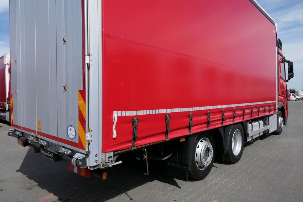 Camión lona Mercedes-Benz ACTROS 25. 480 / FIRANKA / PODNOSZONY DACH / 3 o: foto 8