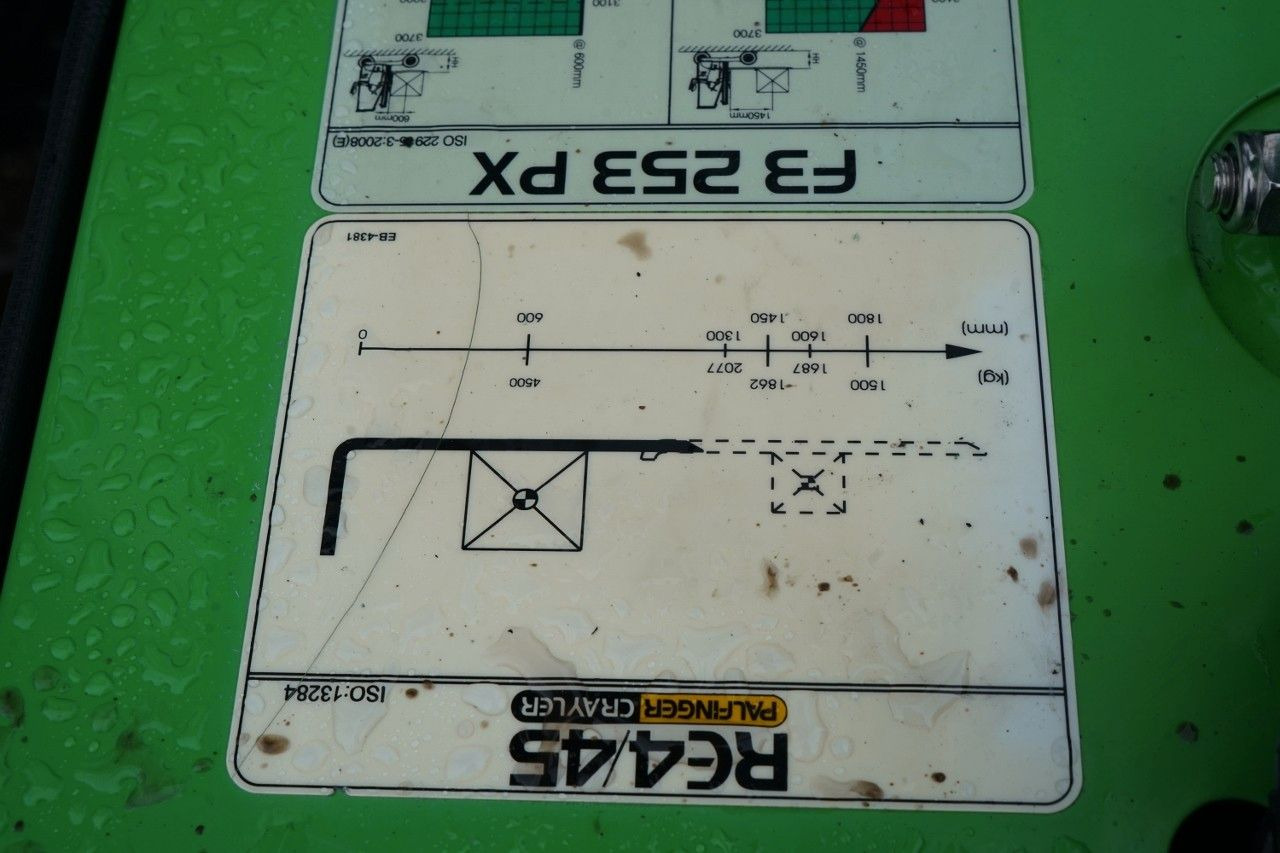 Carretilla elevadora transportable Palfinger F3-253PX / Podwieszany pod naczepę - przyczepę /: foto 35