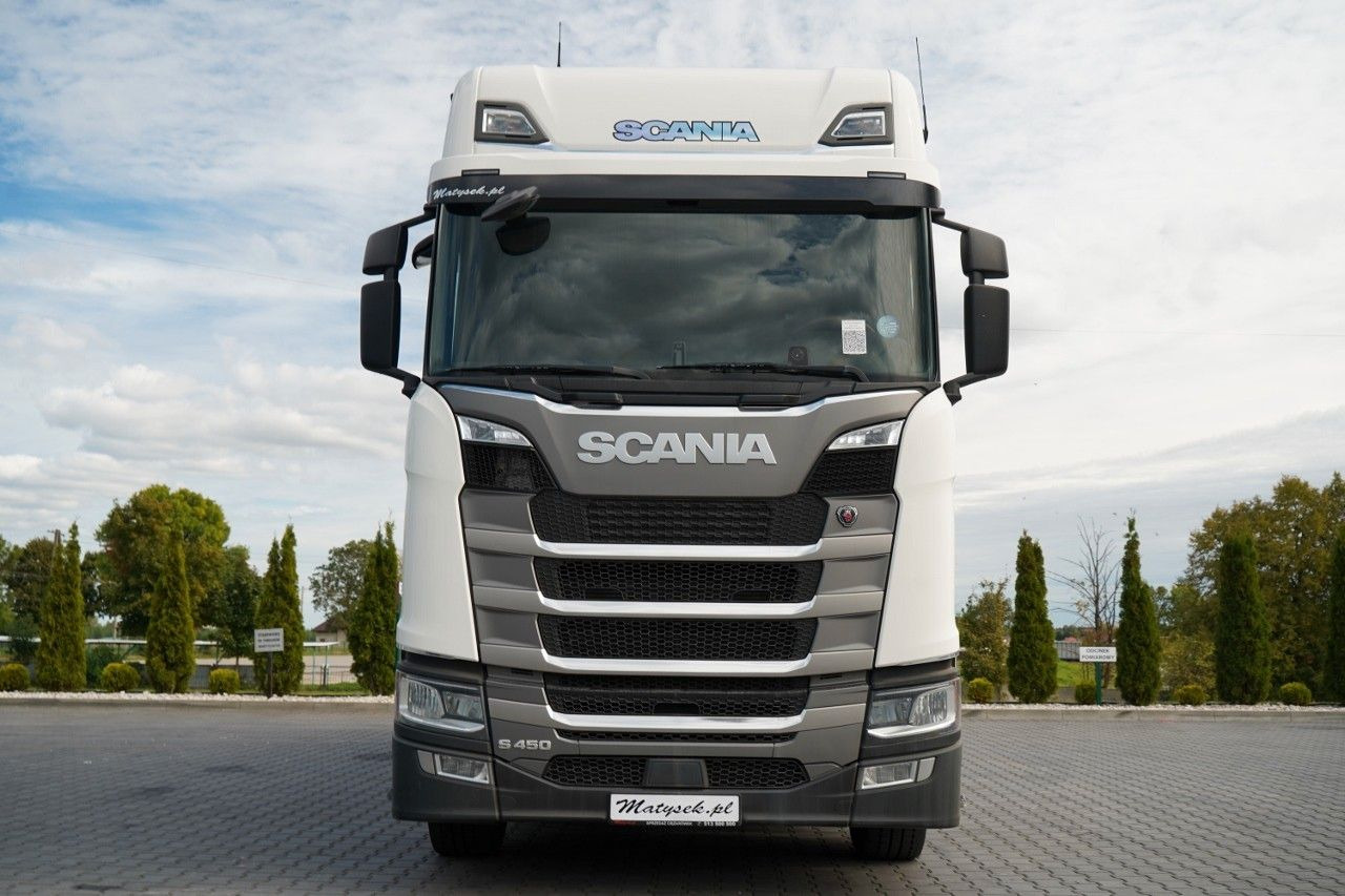 Camión lona Scania S 450 / SOLÓWKA / 6X2 / OŚ PODNOSZONA / 2019 /: foto 7
