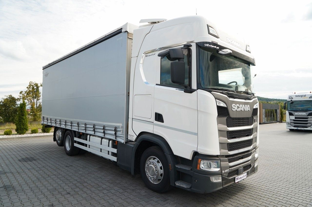 Camión lona Scania S 450 / SOLÓWKA / 6X2 / OŚ PODNOSZONA / 2019 /: foto 6