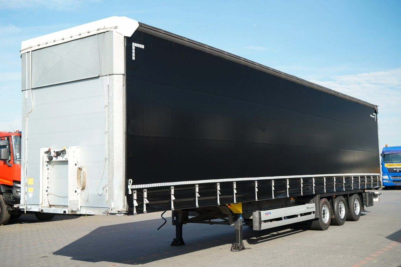 Schmitz Cargobull FIRANKA / MEGA / MULDA DO STALI - 9 M / COILMUL - Semirremolque lona: foto 1 Schmitz Cargobull FIRANKA / MEGA / MULDA DO STALI - 9 M / COILMUL - Semirremolque lona: foto 1