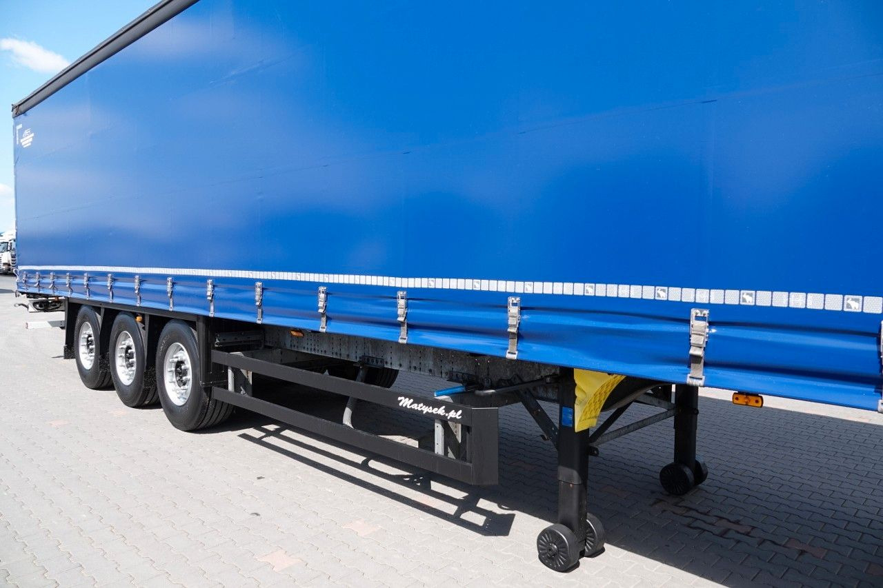 Schmitz Cargobull FIRANKA / STANDARD / OPONY 100% / MAŁO UŻYWANA - Semirremolque lona: foto 5 Schmitz Cargobull FIRANKA / STANDARD / OPONY 100% / MAŁO UŻYWANA - Semirremolque lona: foto 5