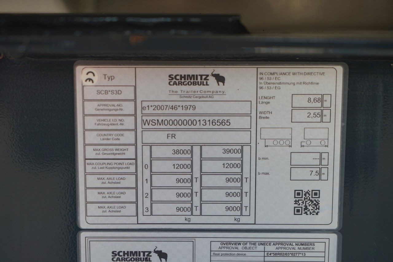 Semirremolque volquete Schmitz Cargobull / WYWROTKA / 26 m3 / HYDROKLAPA / OŚ PODNOSZONA: foto 19