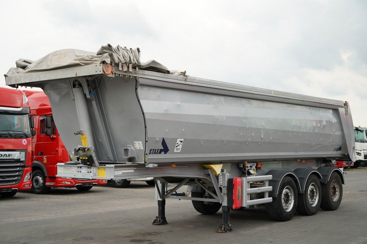 Stas WYWROTKA / 26m3 / ALUMINIOWA / OŚ PONOSZONA / S - Semirremolque volquete: foto 2 Stas WYWROTKA / 26m3 / ALUMINIOWA / OŚ PONOSZONA / S - Semirremolque volquete: foto 2