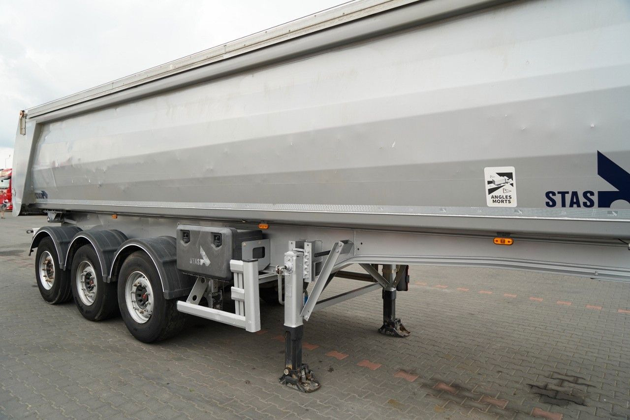 Stas WYWROTKA / 26m3 / ALUMINIOWA / OŚ PONOSZONA / S - Semirremolque volquete: foto 5 Stas WYWROTKA / 26m3 / ALUMINIOWA / OŚ PONOSZONA / S - Semirremolque volquete: foto 5