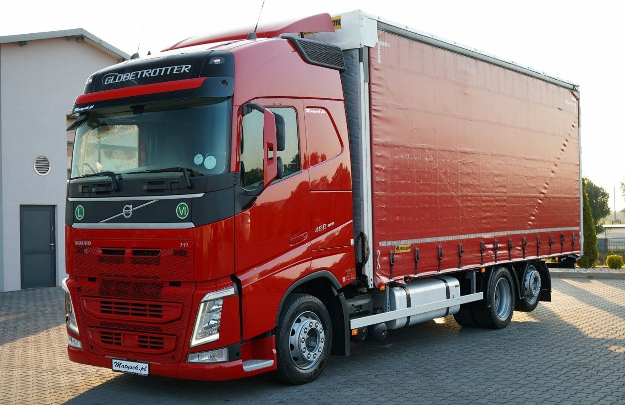 Volvo FH 460 / FIRANKA / 6x2 / PODNOSZONY DACH / I-PAR - Camión lona: foto 1 Volvo FH 460 / FIRANKA / 6x2 / PODNOSZONY DACH / I-PAR - Camión lona: foto 1