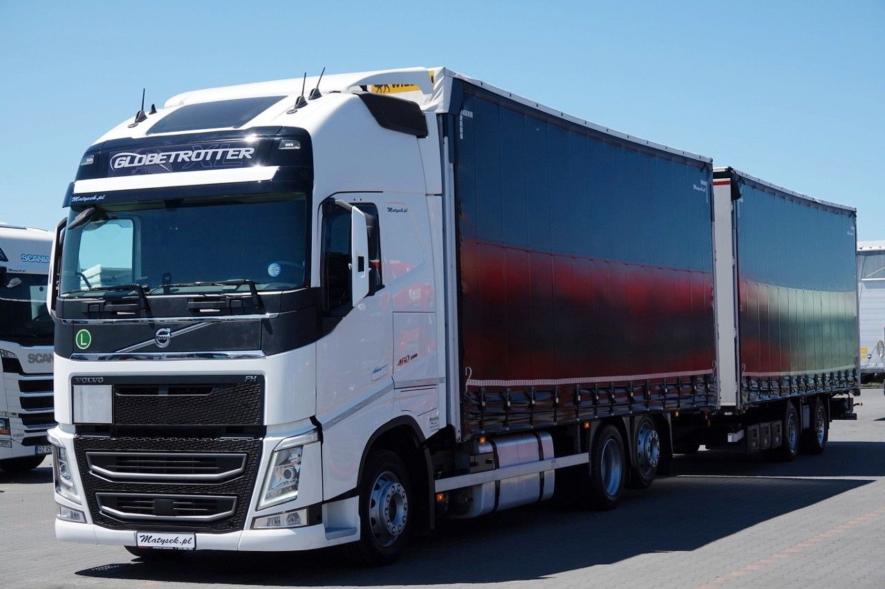 Volvo FH 460 / ZESTAW TANDEM / 120 M3 / FULL AIRMATIC - Camión lona: foto 2 Volvo FH 460 / ZESTAW TANDEM / 120 M3 / FULL AIRMATIC - Camión lona: foto 2