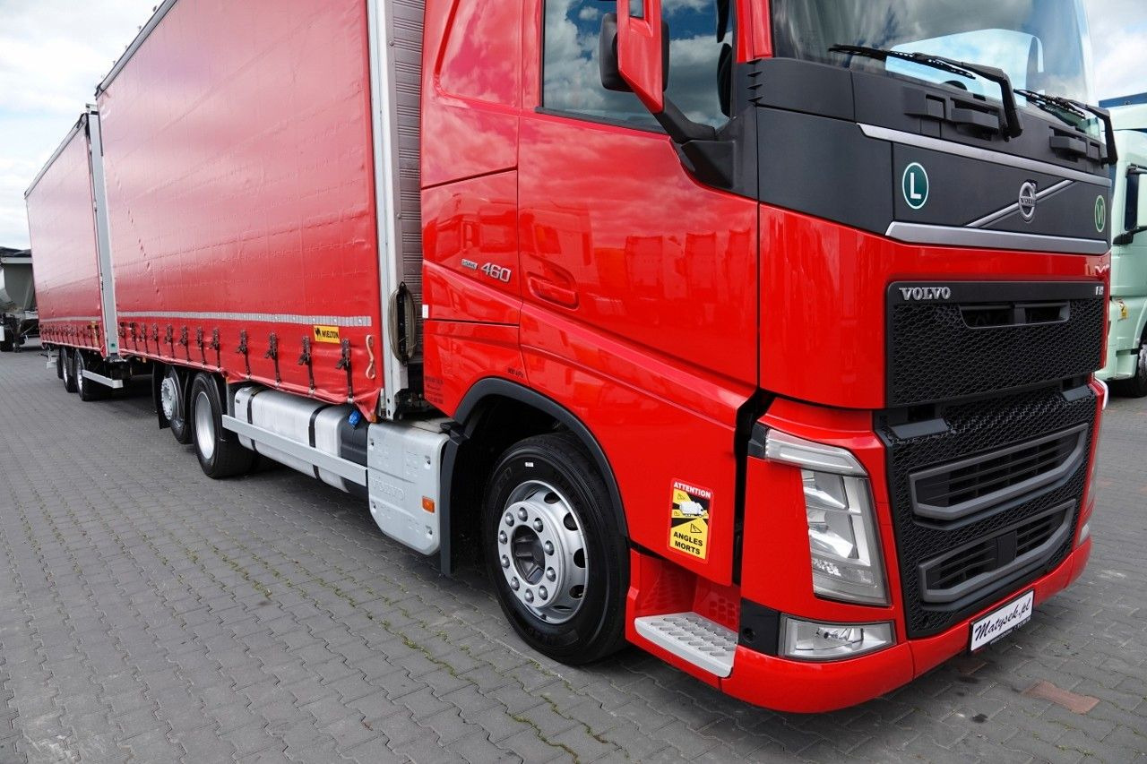 Volvo FH 460 / ZESTAW TANDEM 120 M3 / I-PARK COOL - Camión lona: foto 5 Volvo FH 460 / ZESTAW TANDEM 120 M3 / I-PARK COOL - Camión lona: foto 5