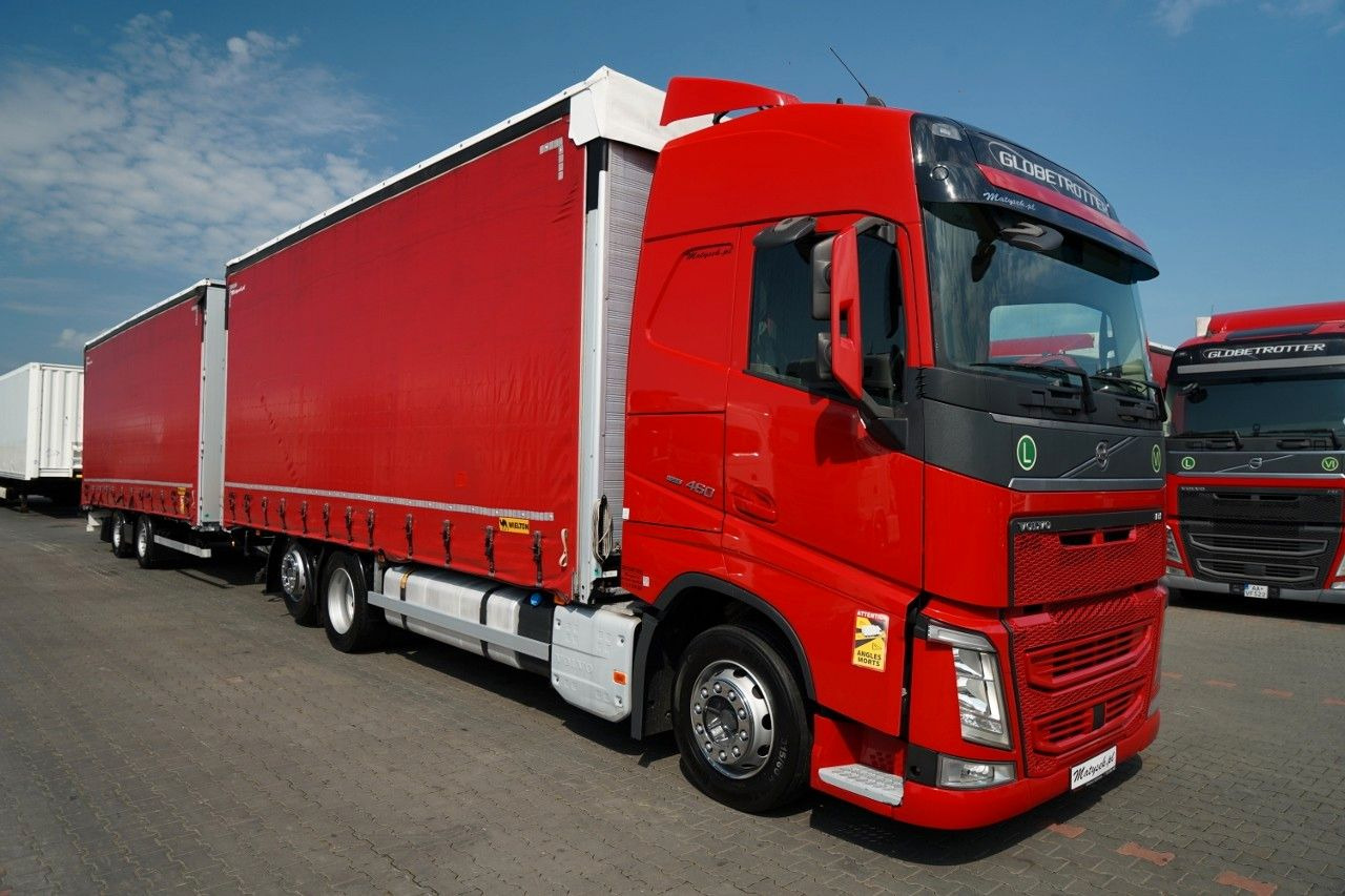 Volvo FH 460 / ZESTAW TANDEM / PRZEJAZDOWY / MEGA / I- - Camión lona: foto 5 Volvo FH 460 / ZESTAW TANDEM / PRZEJAZDOWY / MEGA / I- - Camión lona: foto 5