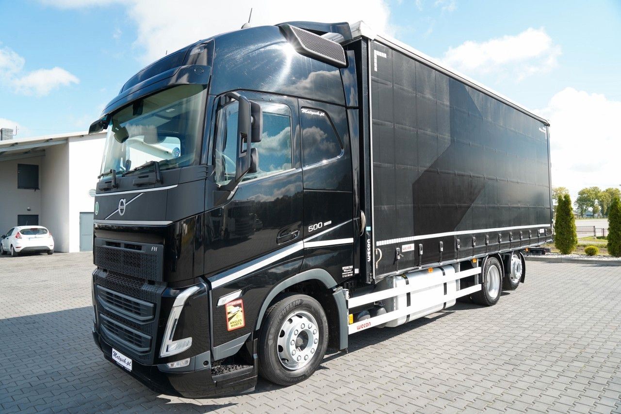 Volvo FH 500 / I-SAVE / TANDEM PRZEJAZDOWY / 2023 / K - Camión lona: foto 4 Volvo FH 500 / I-SAVE / TANDEM PRZEJAZDOWY / 2023 / K - Camión lona: foto 4