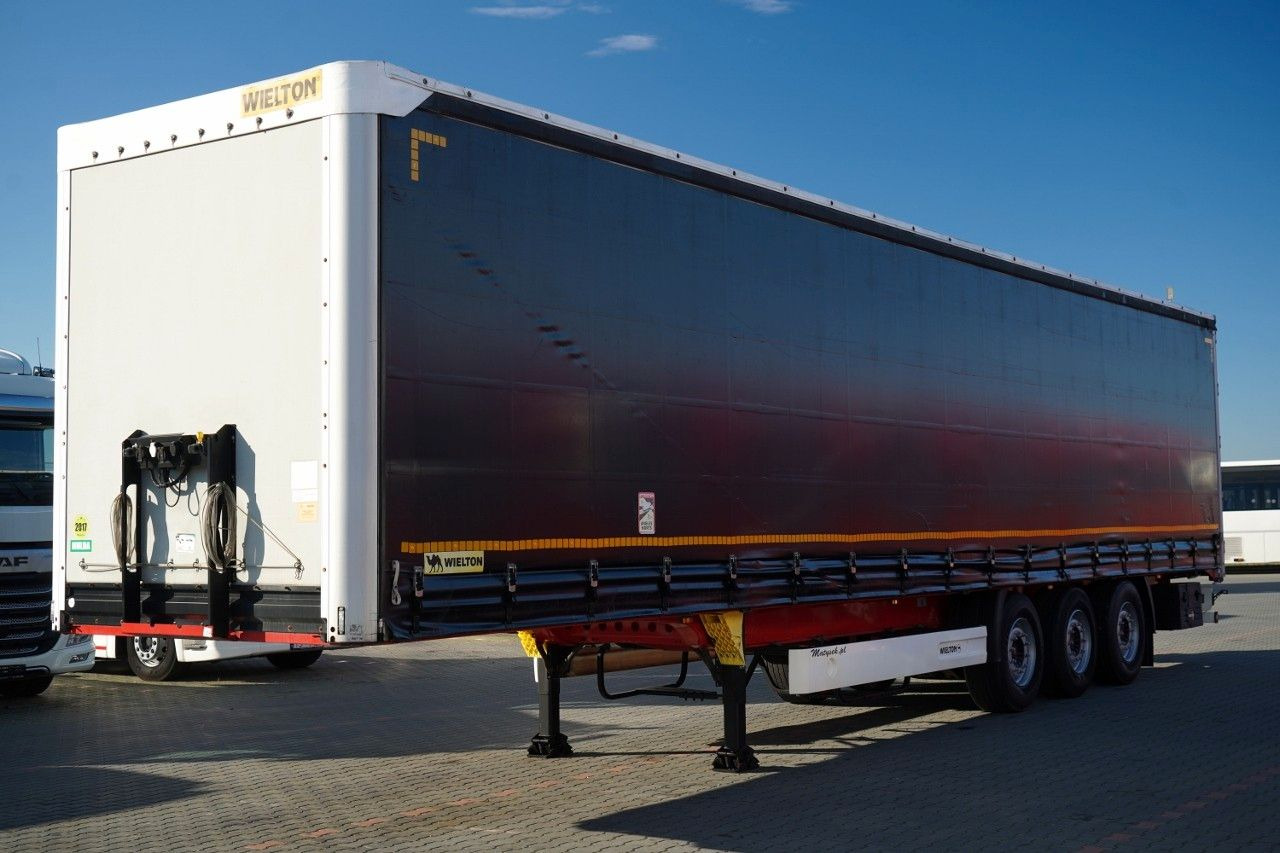 Wielton FIRANKA STANDARD / MULDA DO STALI - 9 M / OŚ POD - Semirremolque lona: foto 3 Wielton FIRANKA STANDARD / MULDA DO STALI - 9 M / OŚ POD - Semirremolque lona: foto 3