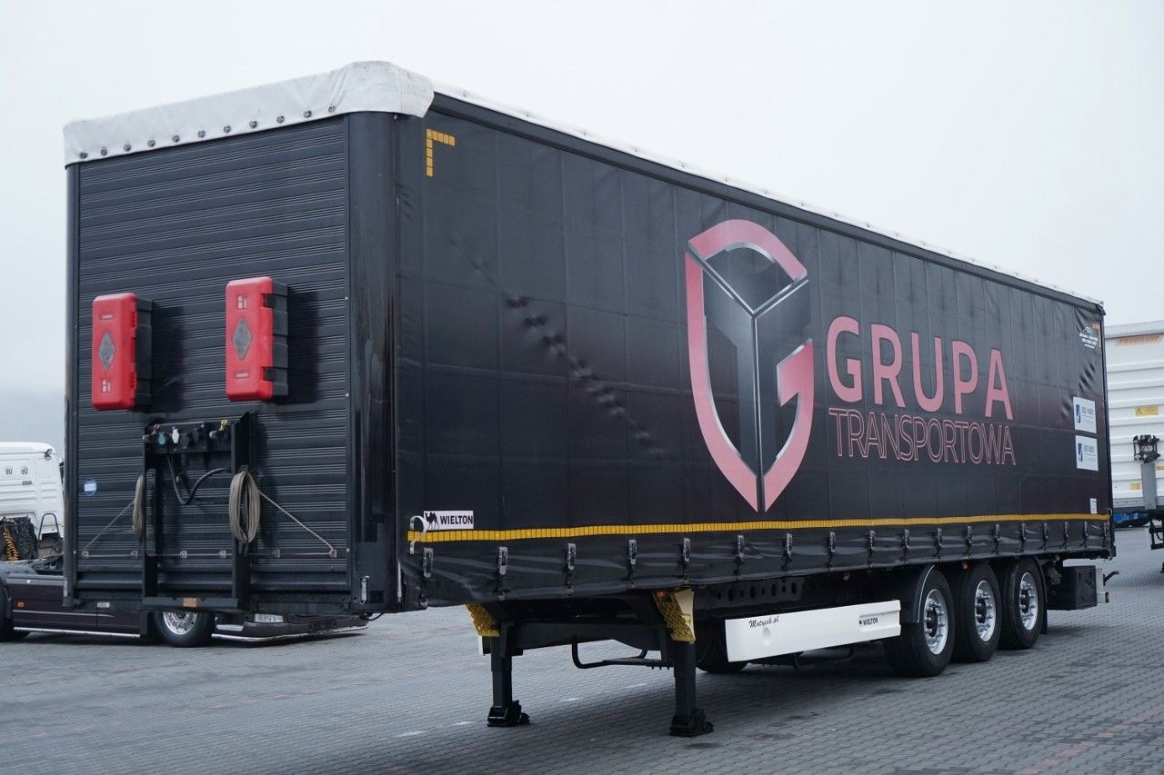 Wielton FIRANKA / VARIOS / 2x OŚ PODNOSZONA / - Semirremolque lona: foto 1 Wielton FIRANKA / VARIOS / 2x OŚ PODNOSZONA / - Semirremolque lona: foto 1