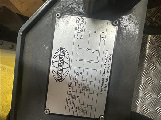 Maquinaria de alimentación AisleMaster 20S Forklift: foto 7