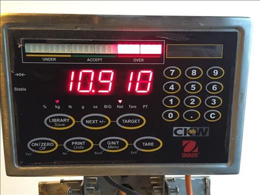 Ohaus 55 Stainless scales - Maquinaria de alimentación: foto 3 Ohaus 55 Stainless scales - Maquinaria de alimentación: foto 3