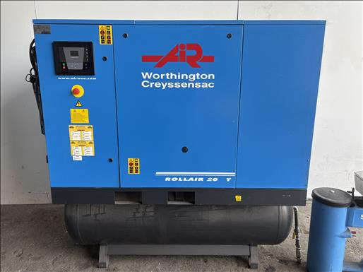 Worthington Creyssensac RLR208B500G10 Air compressor - Maquinaria de alimentación: foto 2 Worthington Creyssensac RLR208B500G10 Air compressor - Maquinaria de alimentación: foto 2