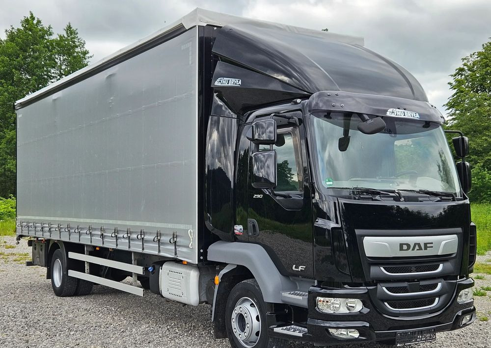 DAF LF 290 / WINDA / 16TON DMC / FIRANKA / AUTOMAT / JEDEN WŁAŚCICIE / EURO 6 / 2019 / SPROWADZONY / 20PALET / NISKI PRZEBIEG / DUŻA ŁADOWNOŚĆ / JAK NOWY - Camión lona: foto 1 DAF LF 290 / WINDA / 16TON DMC / FIRANKA / AUTOMAT / JEDEN WŁAŚCICIE / EURO 6 / 2019 / SPROWADZONY / 20PALET / NISKI PRZEBIEG / DUŻA ŁADOWNOŚĆ / JAK NOWY - Camión lona: foto 1