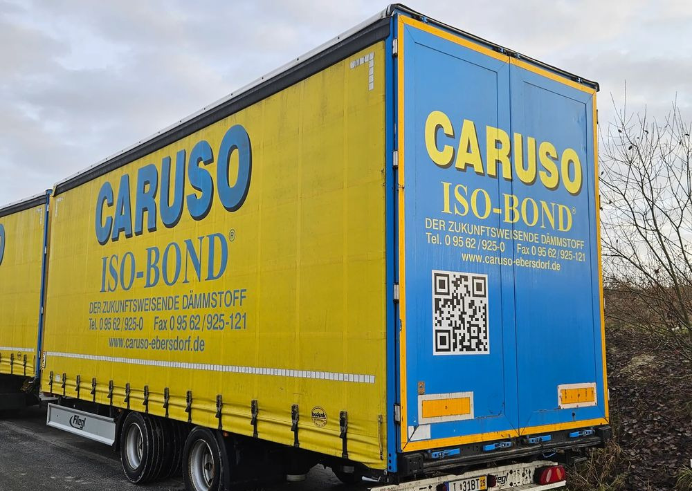 Fliegl PRZYCZEPA CIĘŻAROWA / 60m3 / 2 SZT IDENTYCZNE / NOWE PLANDEKI W CENIE / 3M WYSOKA / TANDEM / 2 OSIE / 19 PALET / DOLNY SPRZĘG / 18 TON DMC / 13 TON ŁADOWNOŚĆ - Remolque con toldo: foto 3 Fliegl PRZYCZEPA CIĘŻAROWA / 60m3 / 2 SZT IDENTYCZNE / NOWE PLANDEKI W CENIE / 3M WYSOKA / TANDEM / 2 OSIE / 19 PALET / DOLNY SPRZĘG / 18 TON DMC / 13 TON ŁADOWNOŚĆ - Remolque con toldo: foto 3