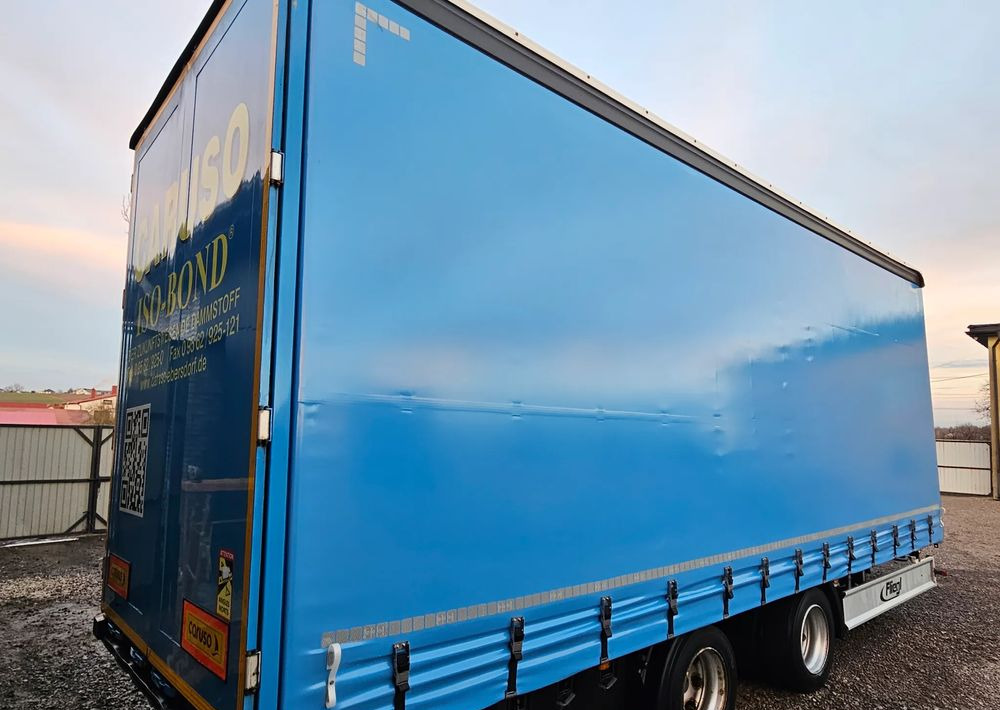 Fliegl PRZYCZEPA CIĘŻAROWA / 60m3 / 2 SZT IDENTYCZNE / OSIE BPW / HAMULCE TARCZOWE // 3M WYSOKA / TANDEM / 2 OSIE / 19 PALET / DOLNY SPRZĘG / 18 TON DMC / 13 TON ŁADOWNOŚĆ - Remolque con toldo: foto 4 Fliegl PRZYCZEPA CIĘŻAROWA / 60m3 / 2 SZT IDENTYCZNE / OSIE BPW / HAMULCE TARCZOWE // 3M WYSOKA / TANDEM / 2 OSIE / 19 PALET / DOLNY SPRZĘG / 18 TON DMC / 13 TON ŁADOWNOŚĆ - Remolque con toldo: foto 4