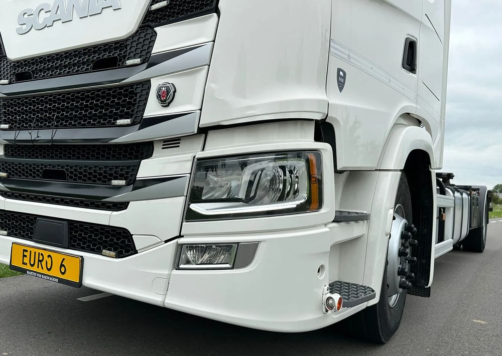 Camión chasis Scania G450 / G410 / BDF / RAMA / E6 / CAŁA NA PODUSZKACH / ROZSTAW OSI 5.5M / LAWETA / DO ŻYWCA / DO BYDŁA / SKÓRY / DO ZABUDOWY / SPROWADZONA: foto 6