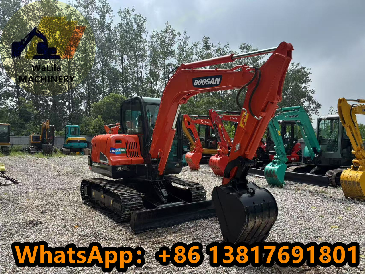 Doosan DX 60 - Miniexcavadora: foto 2 Doosan DX 60 - Miniexcavadora: foto 2