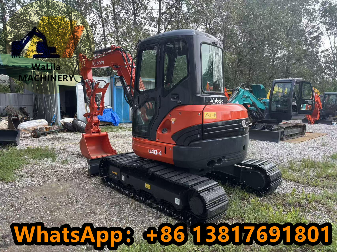 KUBOTA U40-4 - Miniexcavadora: foto 5 KUBOTA U40-4 - Miniexcavadora: foto 5