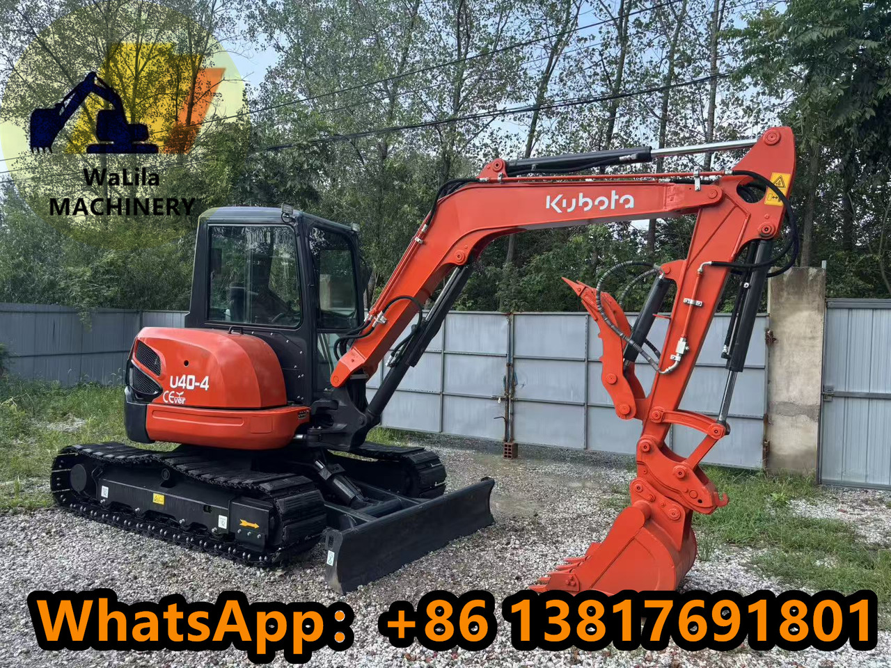KUBOTA U40-4 - Miniexcavadora: foto 1 KUBOTA U40-4 - Miniexcavadora: foto 1