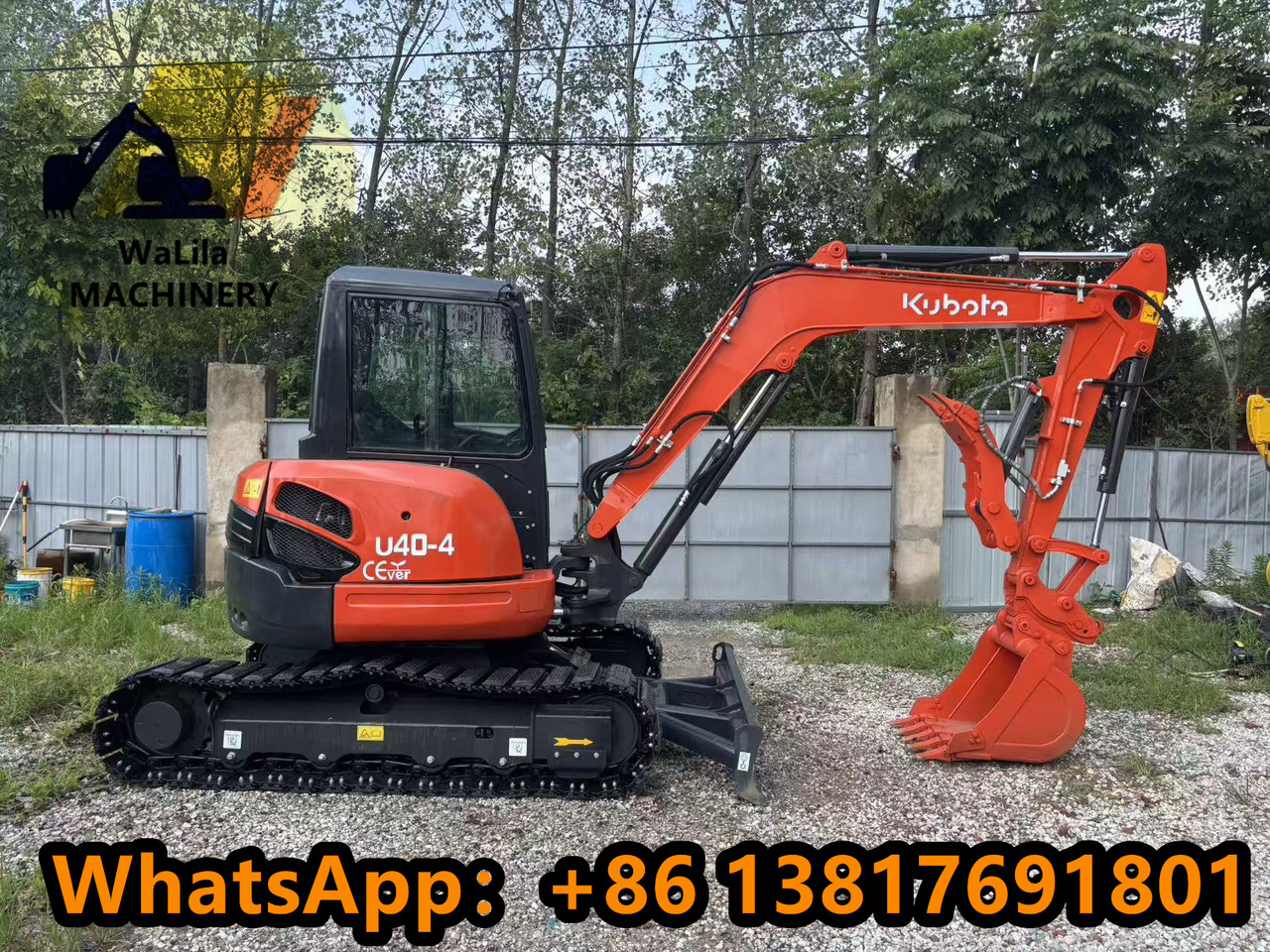KUBOTA U40-4 - Miniexcavadora: foto 2 KUBOTA U40-4 - Miniexcavadora: foto 2