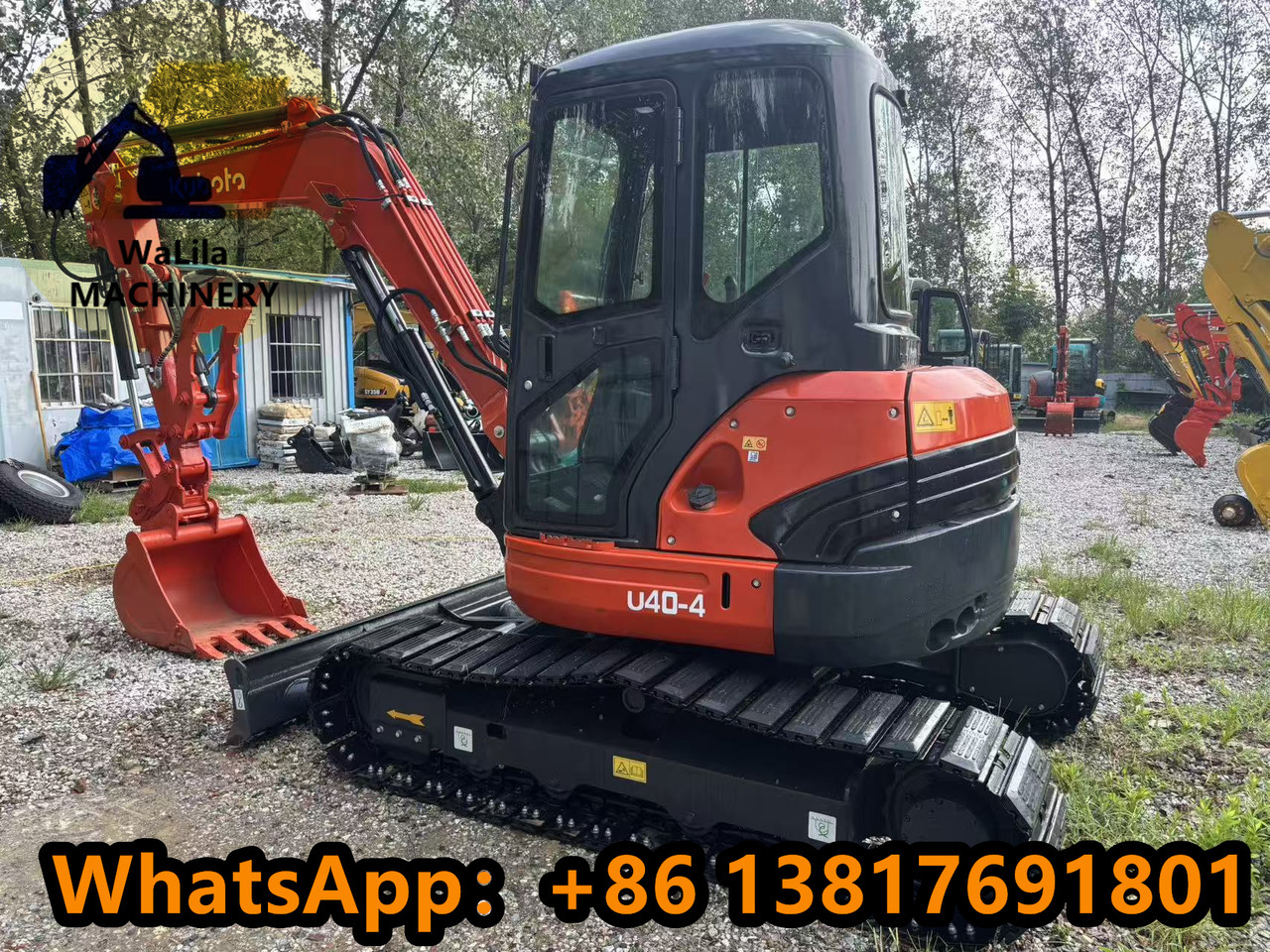 KUBOTA U40-4 - Miniexcavadora: foto 4 KUBOTA U40-4 - Miniexcavadora: foto 4