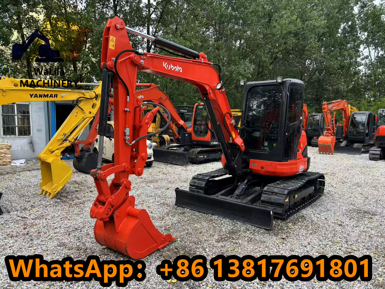 KUBOTA U55-4 - Miniexcavadora: foto 3 KUBOTA U55-4 - Miniexcavadora: foto 3