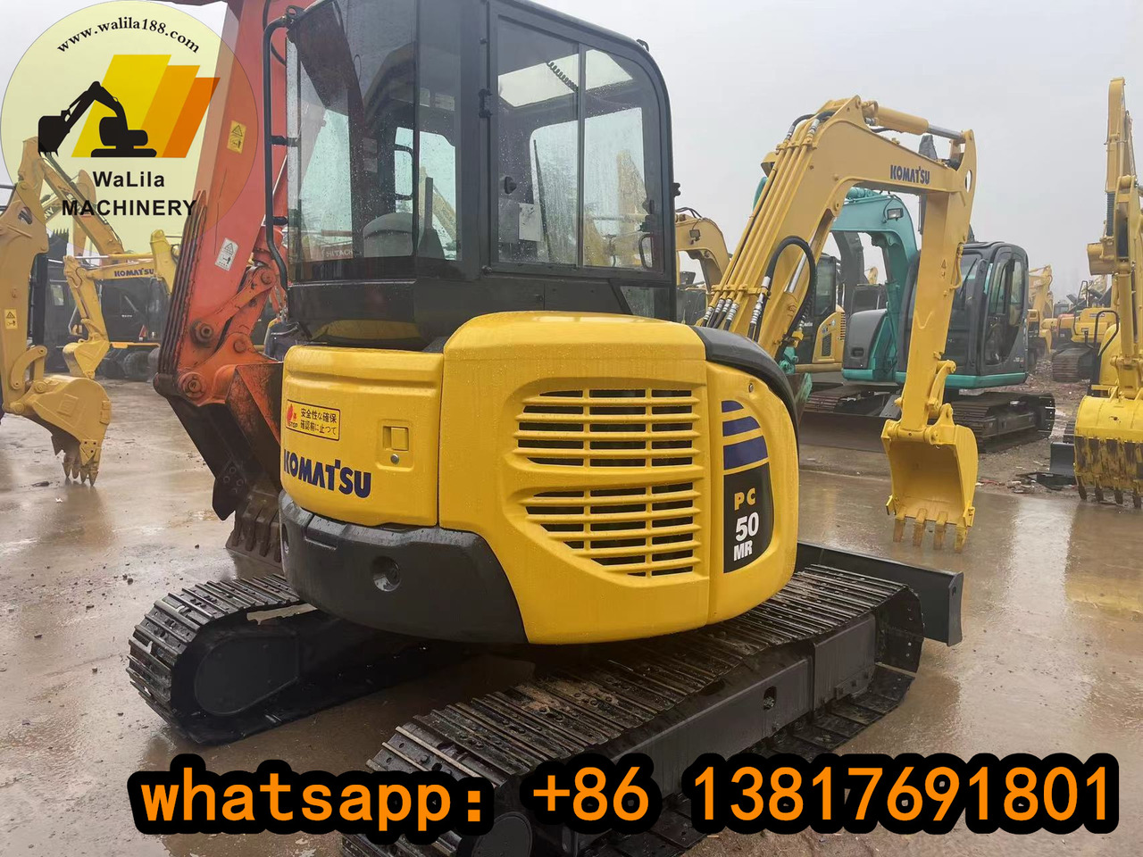 Komatsu PC 50 MR KOMATSU mini excavator Komatsu PC60, PC55, PC50 - Miniexcavadora: foto 2 Komatsu PC 50 MR KOMATSU mini excavator Komatsu PC60, PC55, PC50 - Miniexcavadora: foto 2