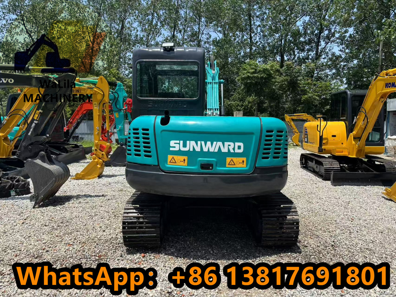SUNWARD SWE 80 - Miniexcavadora: foto 2 SUNWARD SWE 80 - Miniexcavadora: foto 2