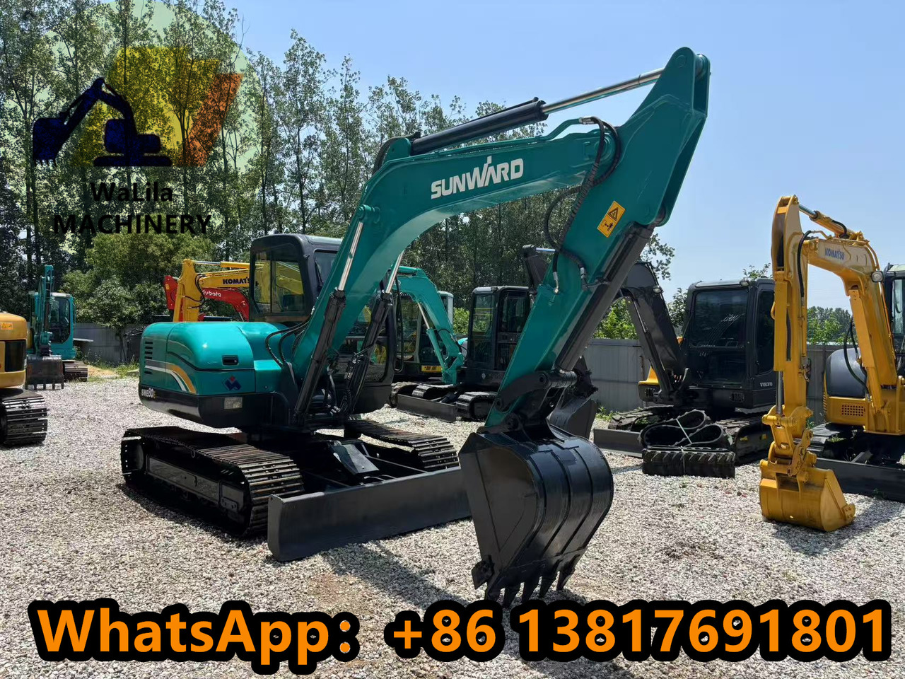 SUNWARD SWE 80 - Miniexcavadora: foto 3 SUNWARD SWE 80 - Miniexcavadora: foto 3