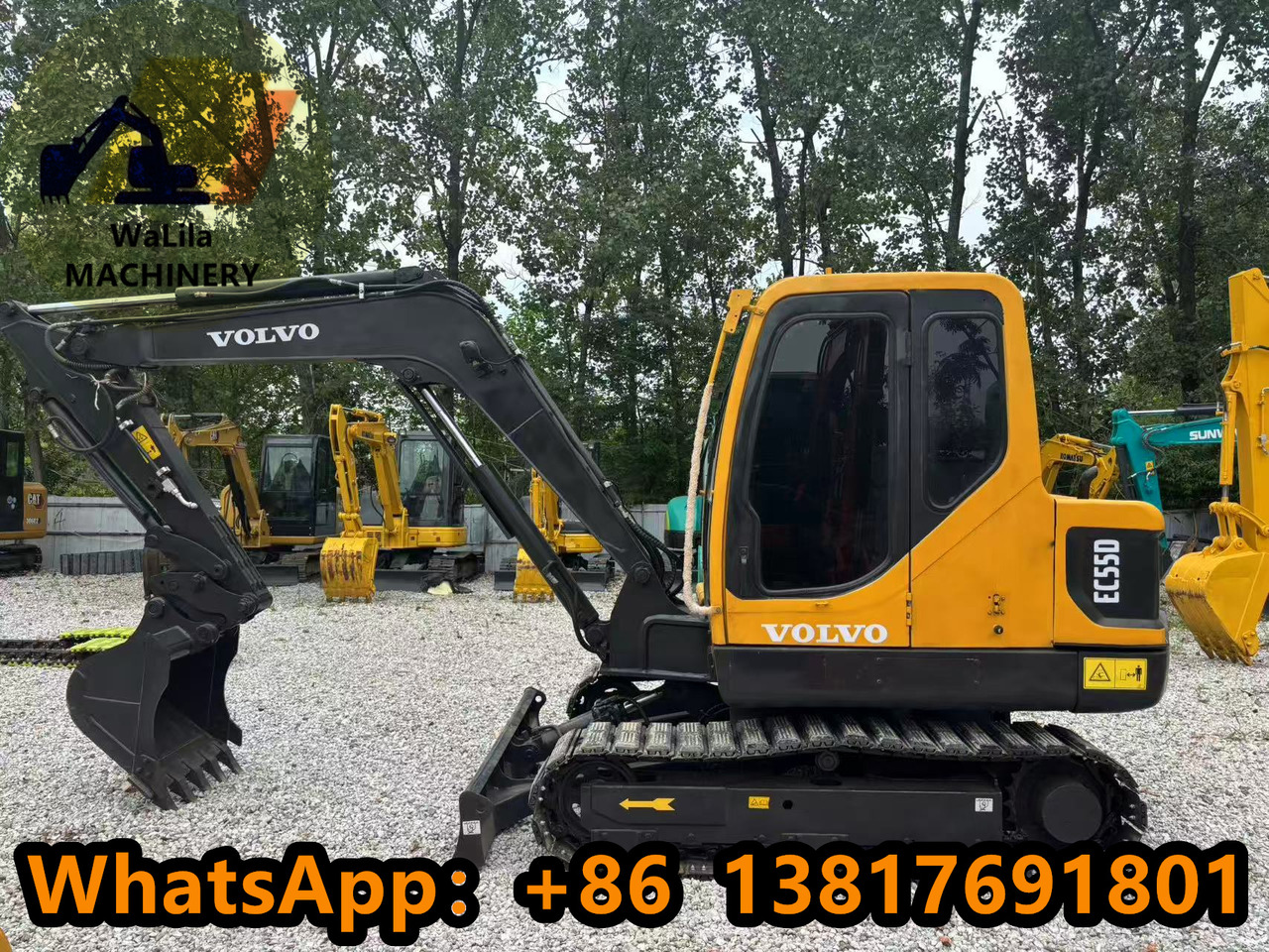 VOLVO EC55 - Miniexcavadora: foto 1 VOLVO EC55 - Miniexcavadora: foto 1