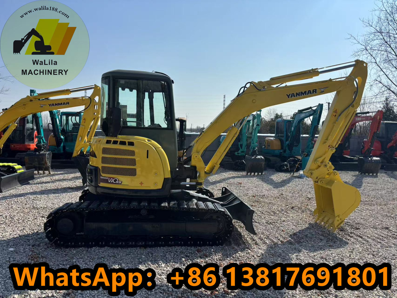 Yanmar Vio 55 Vio55 - Miniexcavadora: foto 3 Yanmar Vio 55 Vio55 - Miniexcavadora: foto 3