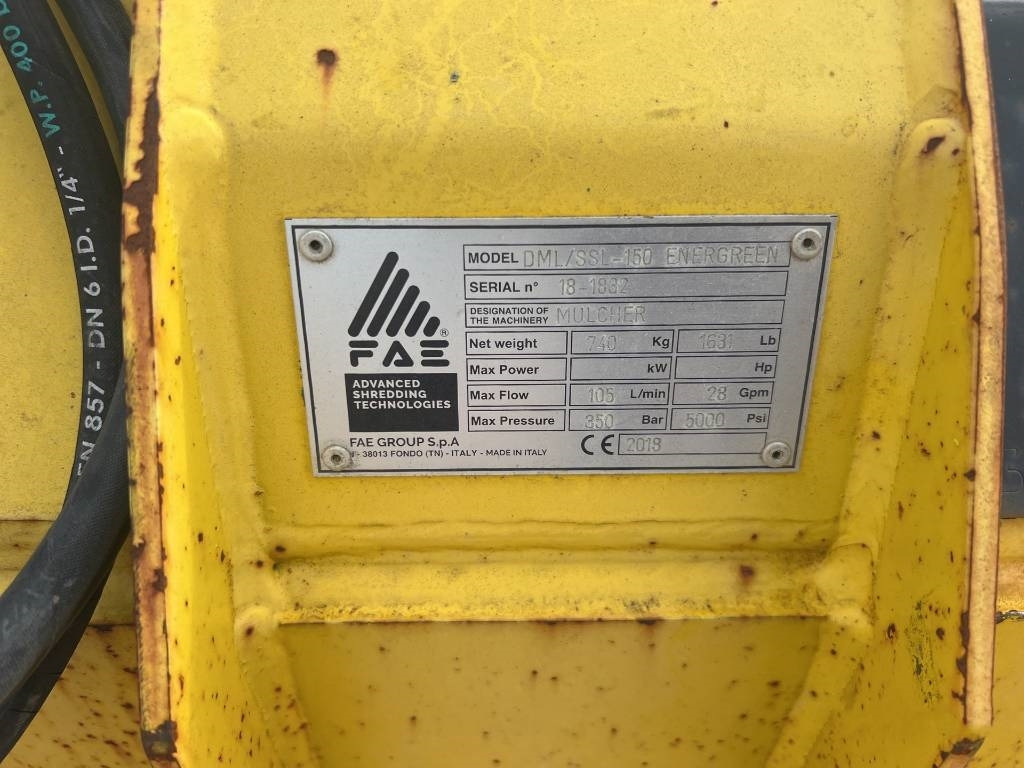FAE DML-SSL150 - Trituradora forestal: foto 4 FAE DML-SSL150 - Trituradora forestal: foto 4