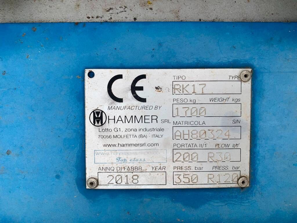 Hammer RK17 - Taladro para tierra: foto 5 Hammer RK17 - Taladro para tierra: foto 5